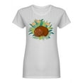 thumbnail image 1 of Hamster Asleep In The Grass Shaped T-Shirt Women -Image by Shutterstock, Female Medium, 1 of 2