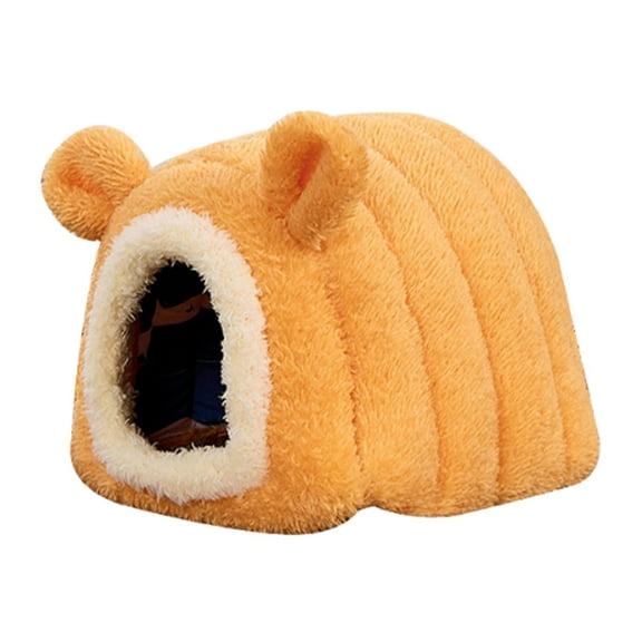 Hamster Bed House Hideout in Soft Plush Fabric for Dwarf Hamsters Sugar Gliders and Other Small Pets