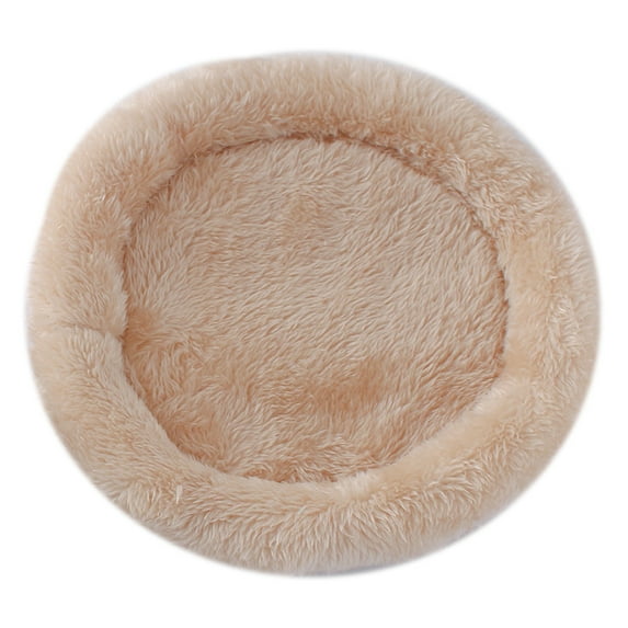 Hamster Bed,Round Sleep Mat Pad For Hamster/Hedgehog/Squirrel/Mice/Rats And Other Small Animals - Camel