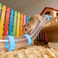 thumbnail image 1 of Hamster Cage DIY Tube Maze Set – Connectable Plastic Tunnel with Plates & Sealing Caps for Small Pet Play & Exploration, 1 of 5