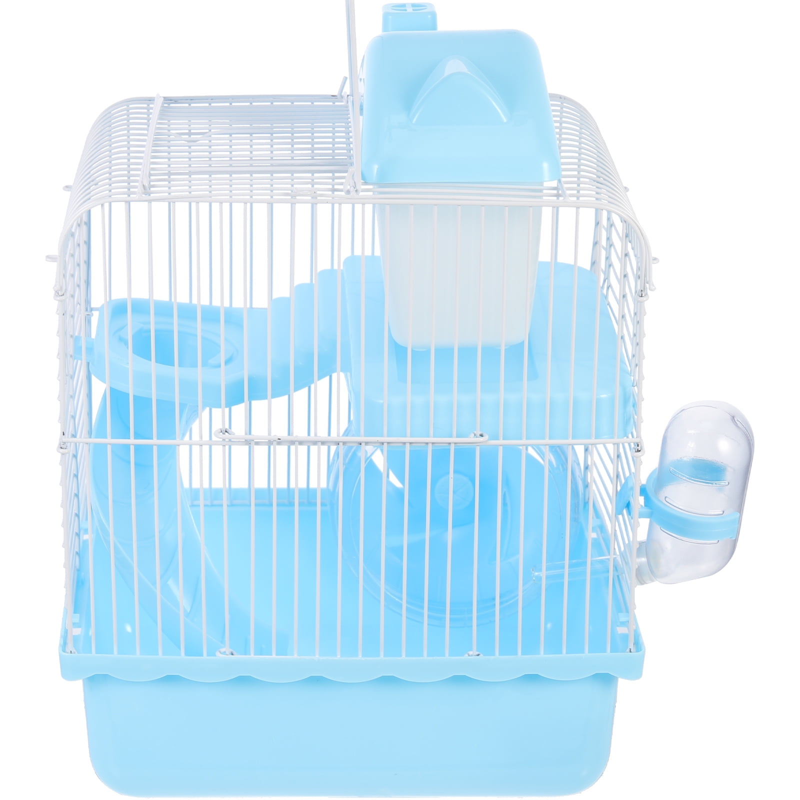 Hamster Cage Double-layer Castle Guinea Pig Toy Hideout Transparent Accessories Rat