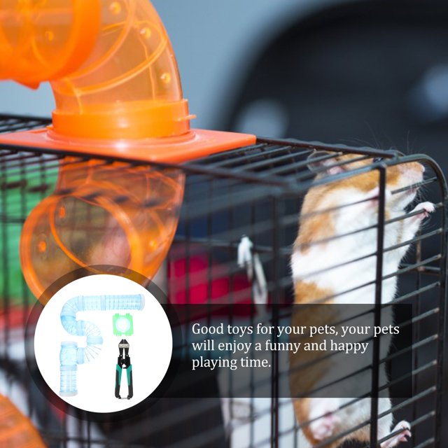 Hamster Cage Tube 1 Set Hamster Tubes Connector Hamster Cage External