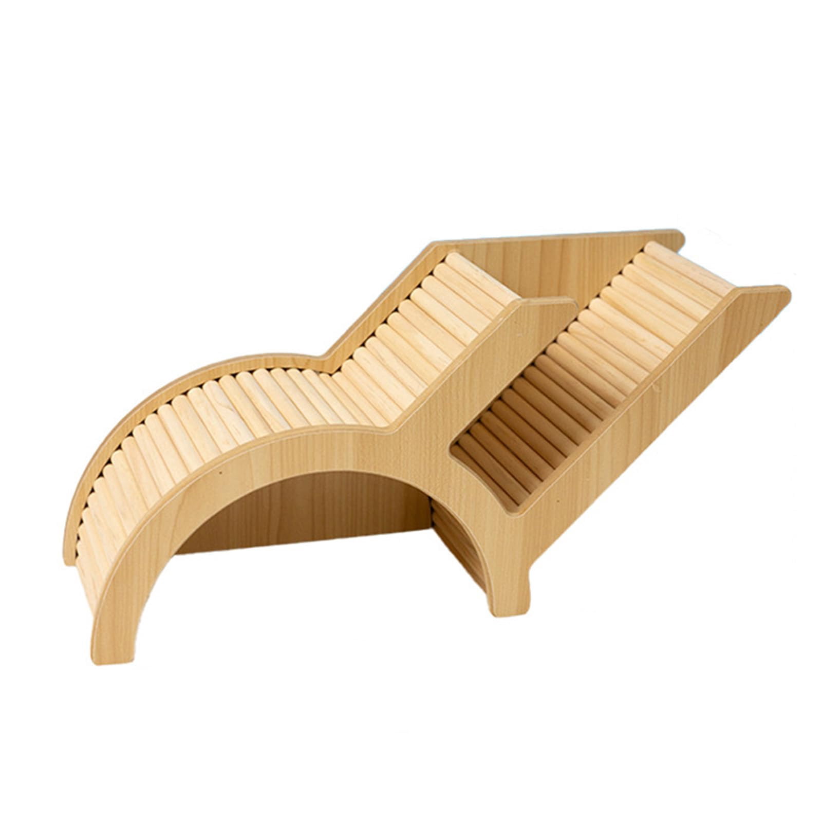 Hamster Climbing Ladder Tunnel Hideouts Place Platform For Gerbil And Dwarf Hamster Comfortable Exercise Accessory