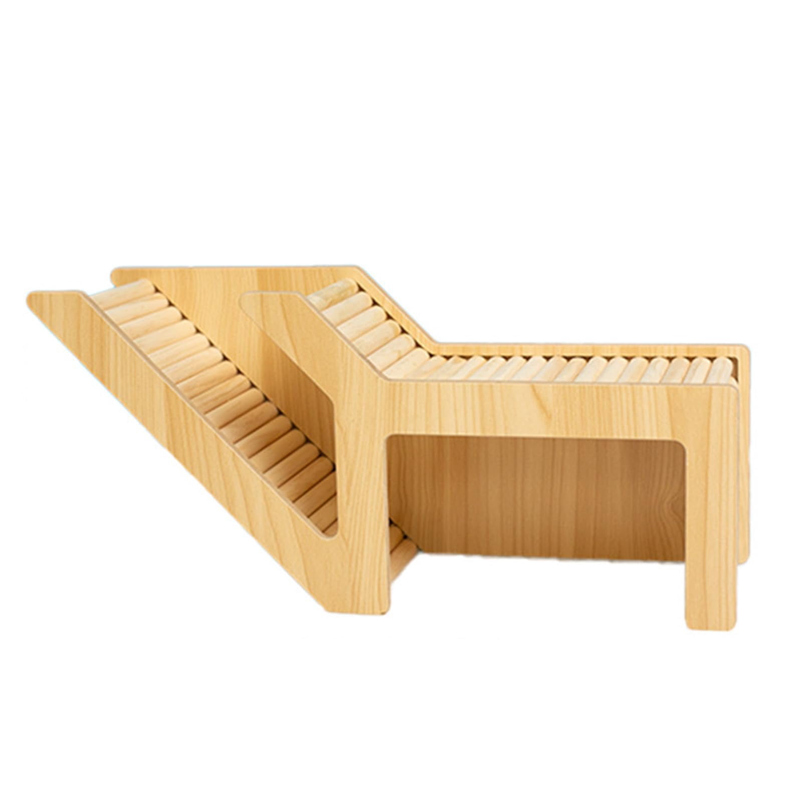 Hamster Climbing Ladder Tunnel Hideouts Place Platform For Gerbil And Dwarf Hamster Comfortable Exercise Accessory