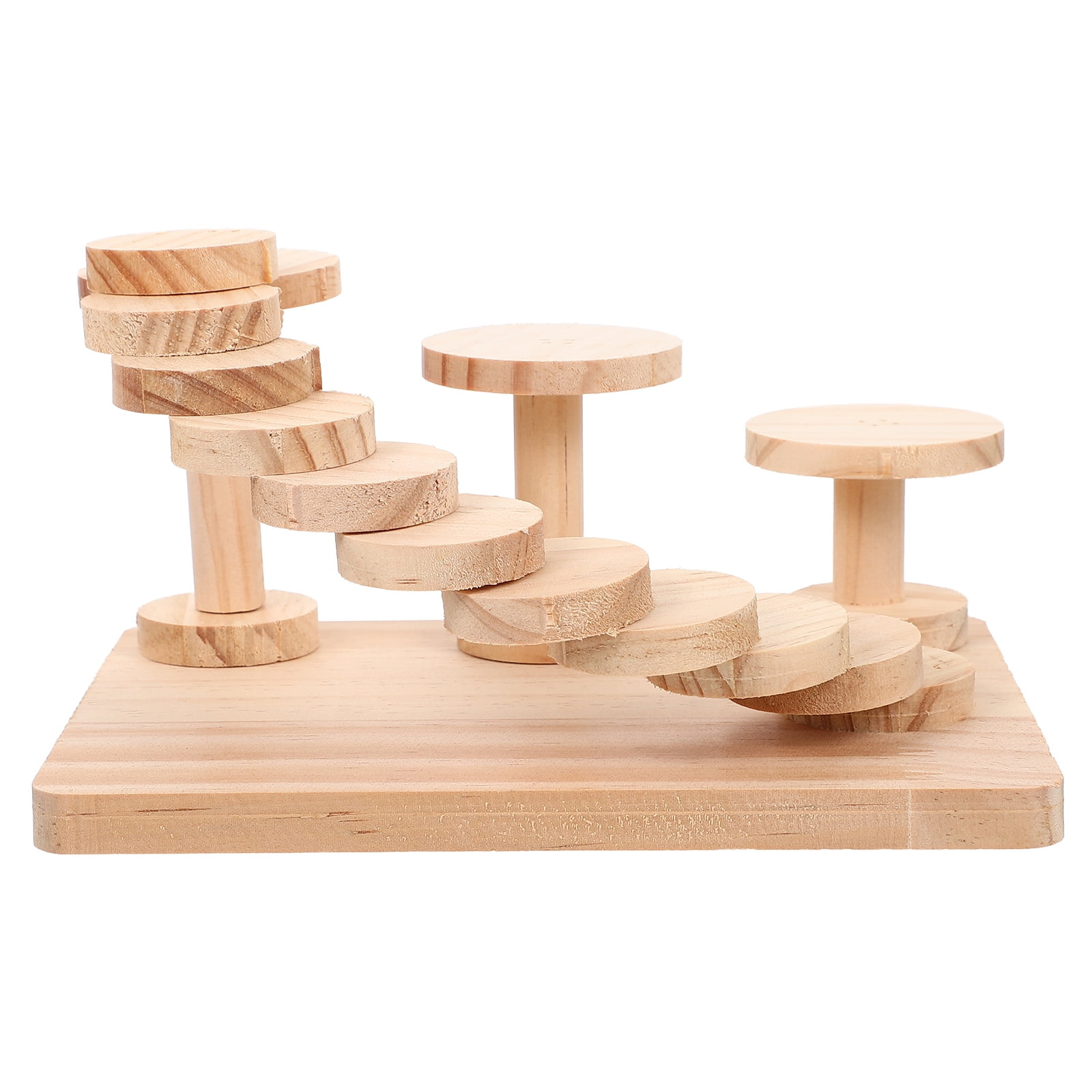 Hamster Climbing Ladder Wooden Playset Guinea Pig Ladder Small Animal