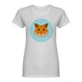 thumbnail image 1 of Hamster Face Emblem Shaped T-Shirt Women -Image by Shutterstock, Female Medium, 1 of 2