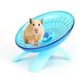 thumbnail image 1 of Hamster Flying Saucer Silent Running Exercise Wheel For Hamsters Gerbils Mice Hedgehog And Other Small Silent Running Wheel Hamster Wheel,Blue, 1 of 7