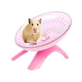 thumbnail image 1 of Hamster Flying Saucer Silent Running Exercise Wheel For Hamsters Gerbils Mice Hedgehog And Other Small Silent Running Wheel Hamster Wheel,Pink, 1 of 7