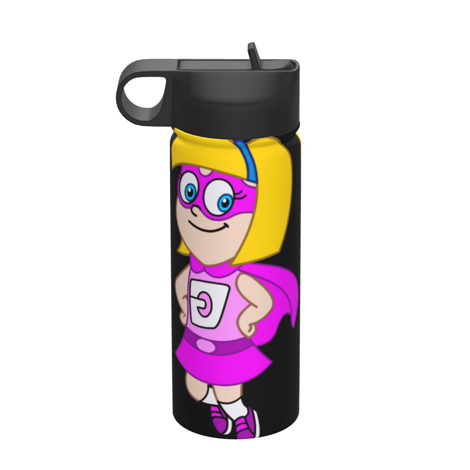 Hamster & Gretel Water Bottle, Cute Pattern Stainless Steel Vacuum