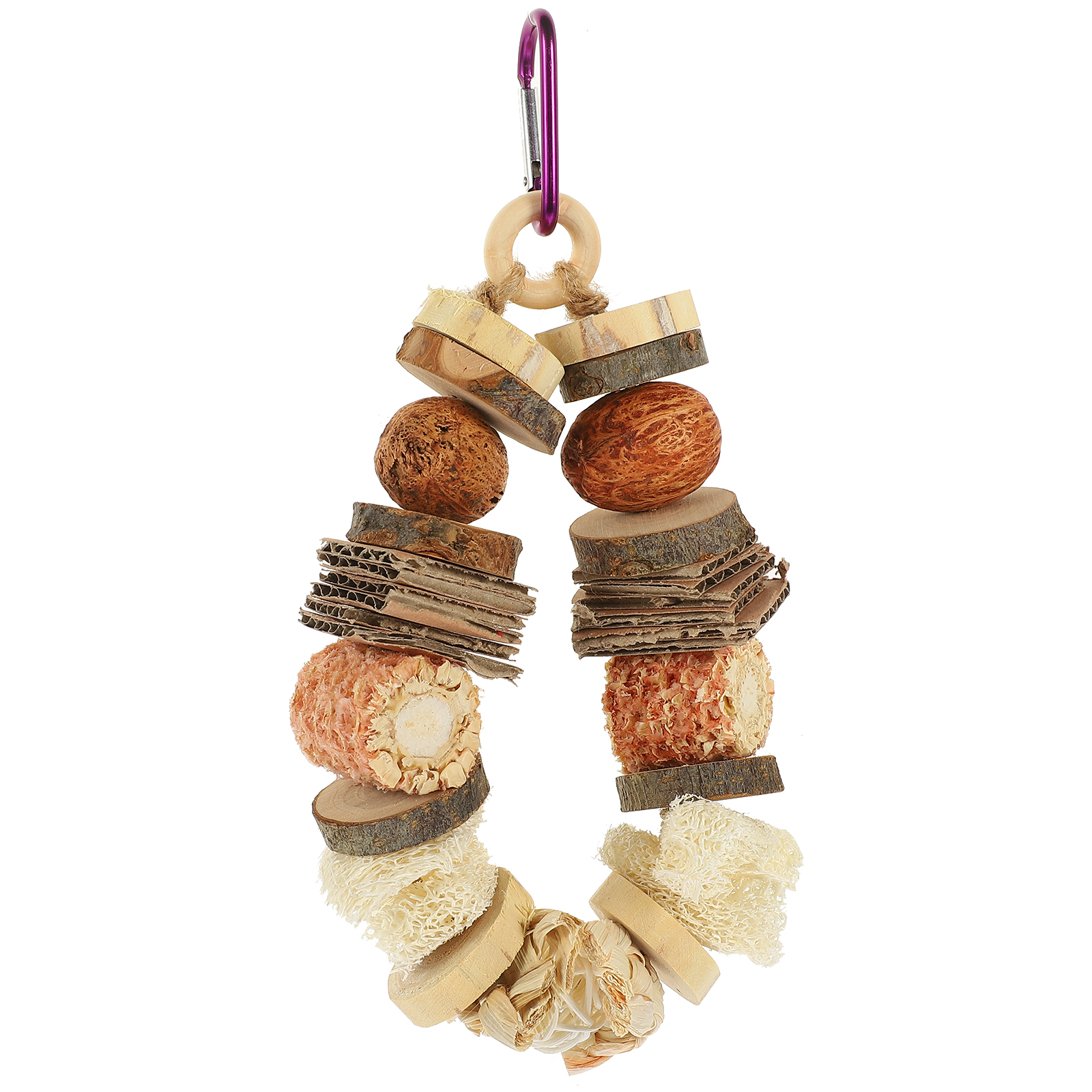 Hamster Guinea Pig Toys Dwarf Chinchilla Chew Loofah Small Animals