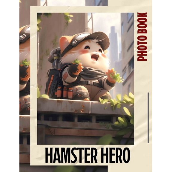 Hamster Hero Photo Book: Adorable Hamster Adventures Captured In 40 Stunning Images For Animal Lovers, (Paperback)