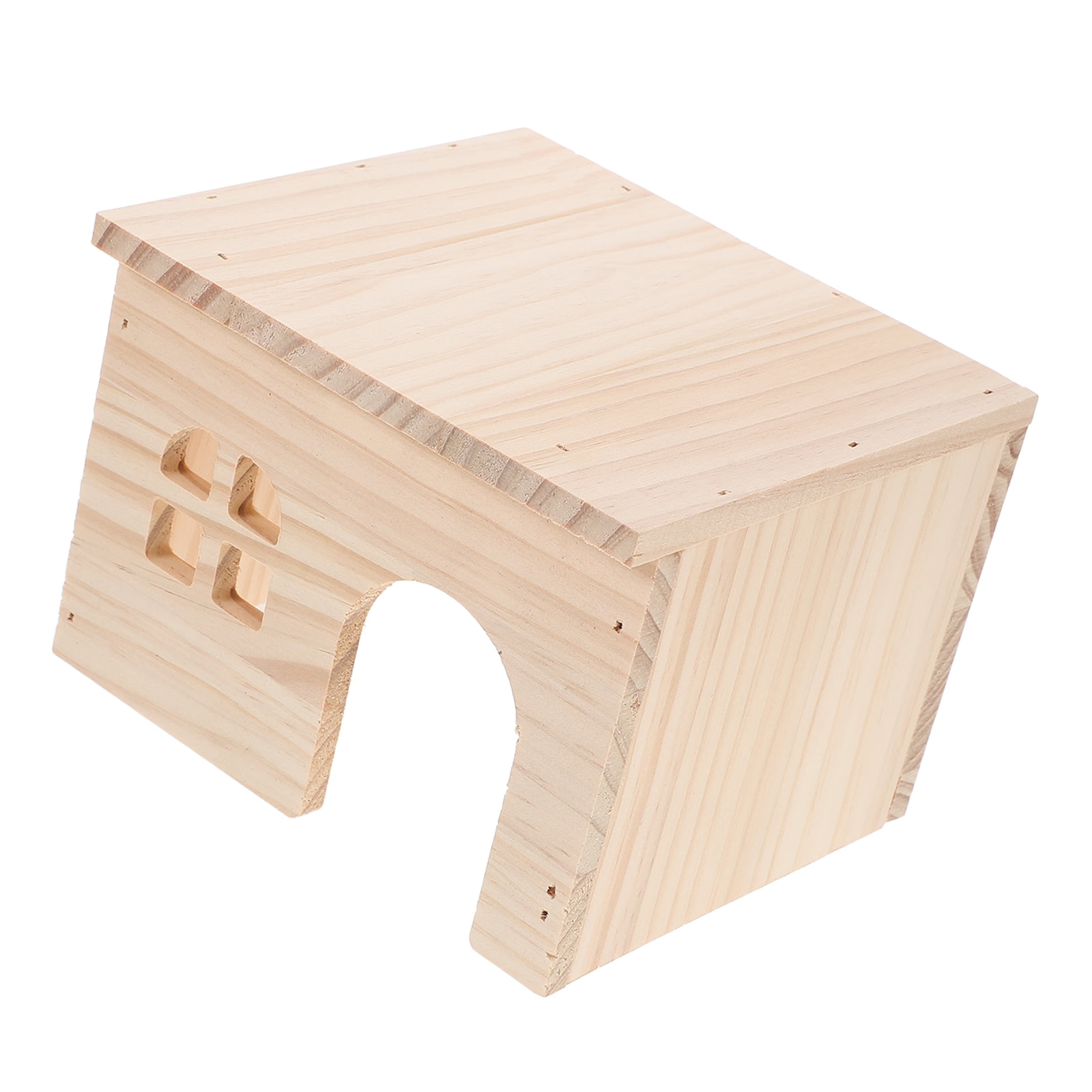 Photo inspiration: Gallery Detail: Hamster Hideout Cage With Platform Wood Multi Chamber House Hamster