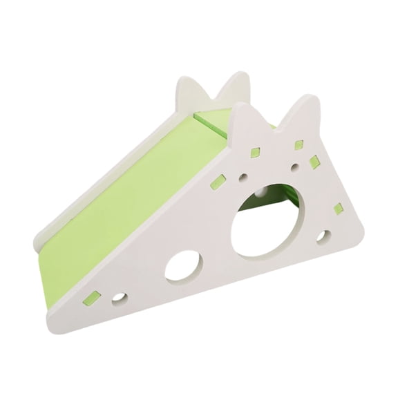 Hamster Hideout with Ladder Sleeping and Slide for Small - -Use Indoor Outdoor Habitat for Hamsters Rabbits Gerbils Mice and More