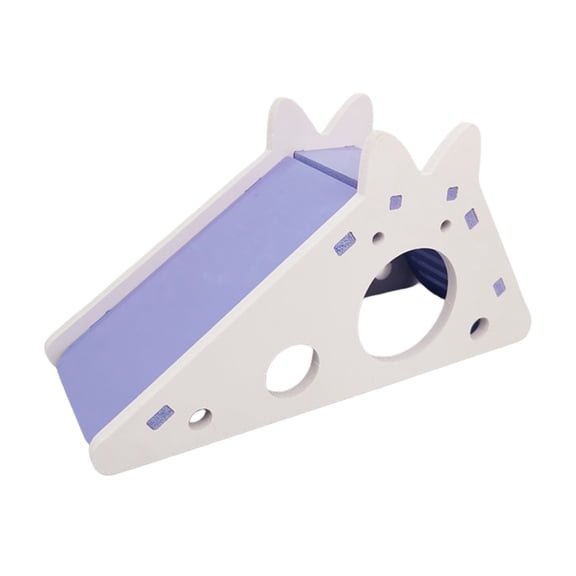 Hamster Hideout with Ladder Sleeping and Slide for Small - -Use Indoor Outdoor Habitat for Hamsters Rabbits Gerbils Mice and More