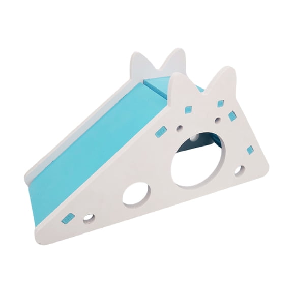 Hamster Hideout with Ladder Sleeping and Slide for Small - -Use Indoor Outdoor Habitat for Hamsters Rabbits Gerbils Mice and More