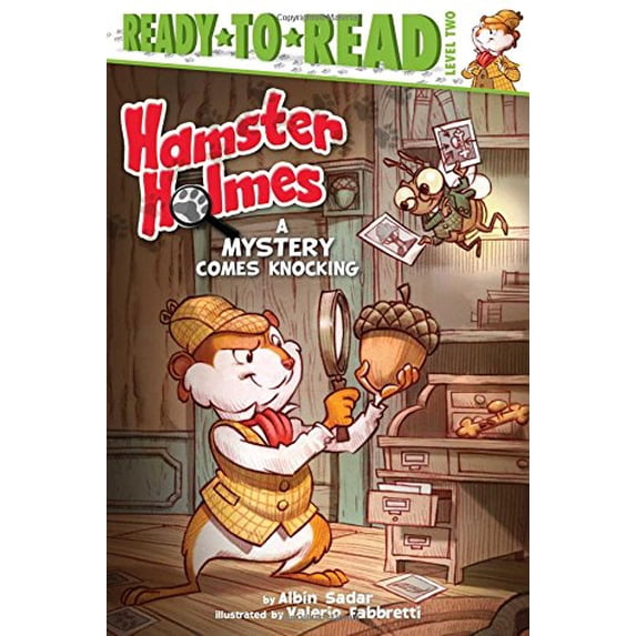 Pre-Owned Hamster Holmes, A Mystery Comes Knocking: Ready-to-Read Level 2 Hardcover Albin Sadar