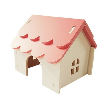 Hamster House Toy – Ventilated Safe Hideout Hut with Porous Design for Hamsters, Golden Bears, and Squirrels