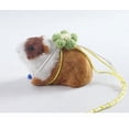 thumbnail image 1 of Hamster Leash and Harness Set, Adjustable Soft Nylon Walking Rope with Cute Flower Decor for Small Animals like Gerbils Rats, Outdoor Training Pet Supplies Gift Yellow, 1 of 5