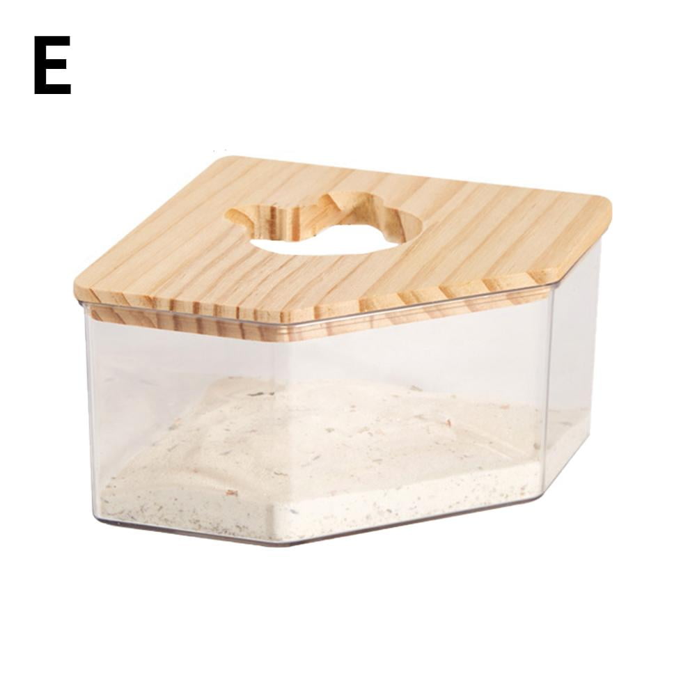 Hamster Litter Box Pet Litter Box Potty Plastic Corner Train N2J7 For ... - Hamster Litter Box Foldable Design
