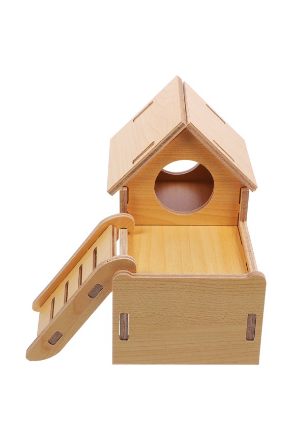 Hamster Nest House Tiny House Guinea Pig Toy Pet Supplies Rat Hideout Hamster Climbing Bridge Hamster Accessories