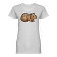 thumbnail image 1 of Hamster Pet Cartoon Shaped T-Shirt Women -Image by Shutterstock, Female XX-Large, 1 of 2