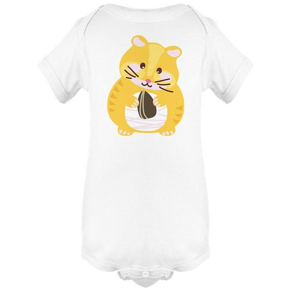 Hamster Pet Holding A Seed Bodysuit Infant -Image by Shutterstock, Newborn