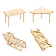 thumbnail image 1 of Hamster Platform Set, Wooden Modular Playground Stand Cage Accessories, 1 of 10