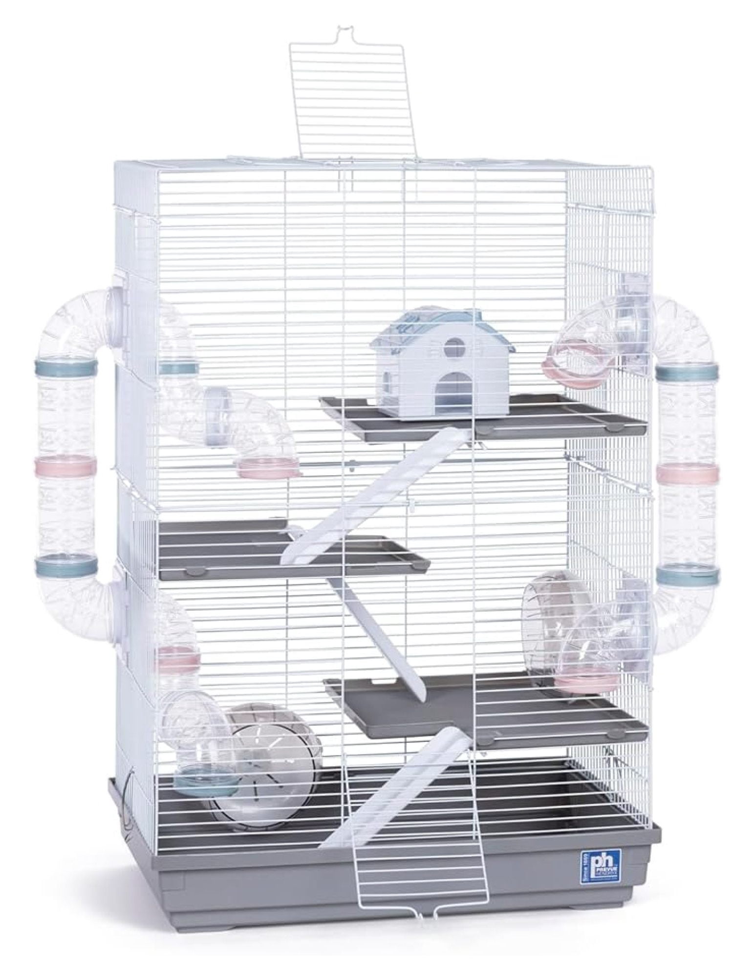 Image showcasing Hamster Playhouse Gray - Walmart.com