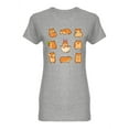 thumbnail image 1 of Hamster Poses Shaped Tee Women's -Image by Shutterstock, 1 of 2