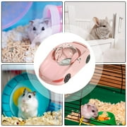 Hamster Racing Toys,Sports Car Rolling Ball Toy,Creative Small Animal Cage Accessories Running Ball for Hamsters,Silent Fitness Toy Vehicle,Hamster Car