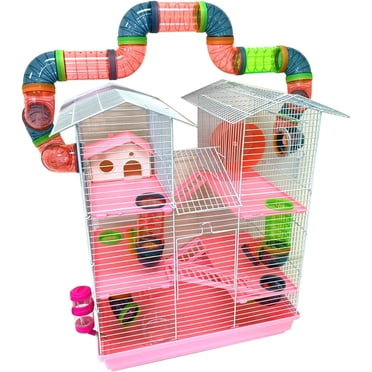 TOYANDONA 1set Hamster Cage Tube Maze Connector DIY Tunnel Accessories For Hamsters And Animals Enhance Pet Living And Interactive Design