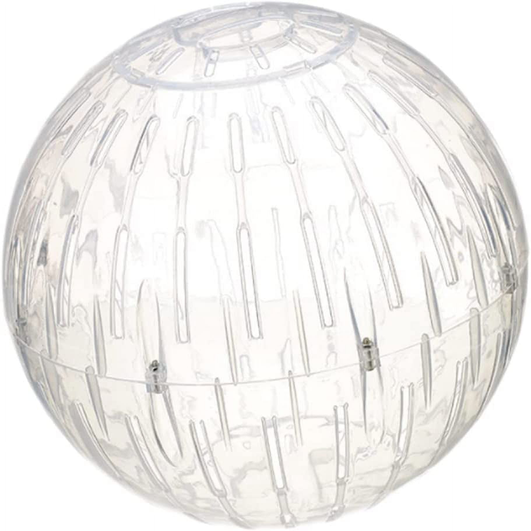 Hamster Running Ball 19cm Small Pet Exercise Toy, Plastic Play Ball for Guinea Pig Hedgehog Random Color