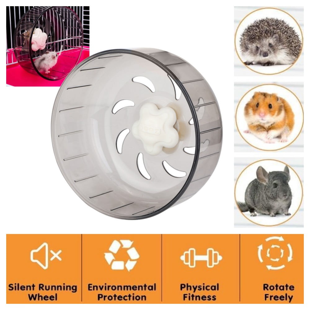 Hamster Running Wheel 5.12 inch SuperSilent Hamster Exercise Wheels