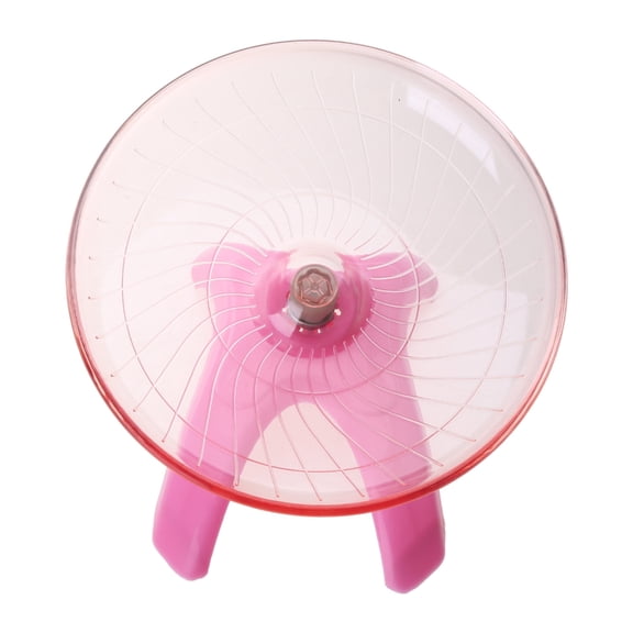 Hamster Running Wheel Mouse Running Disc Toy Silent Flying Saucer Axle Wheel