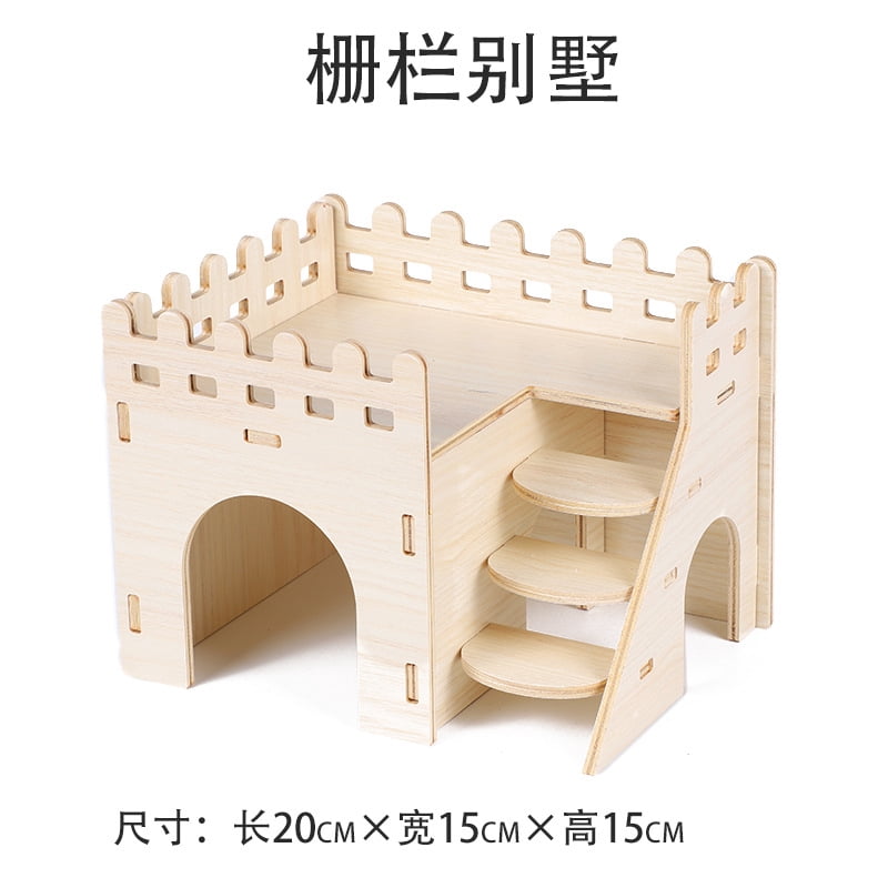 Hamster Shelter House Wooden House Golden Nest Rutin Chicken House