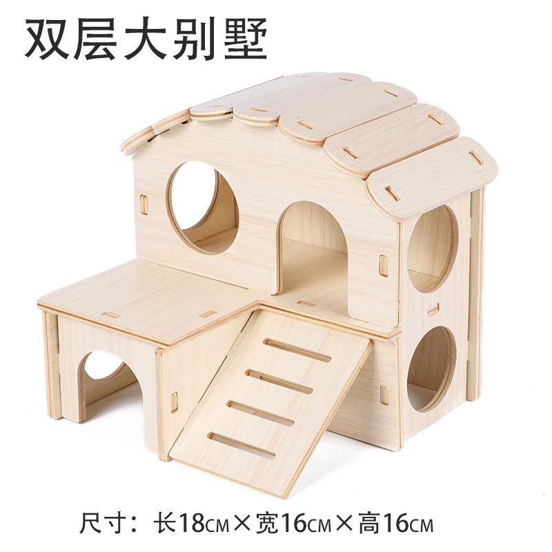 Hamster Shelter House Wooden House Golden Nest Rutin Chicken House