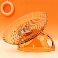 thumbnail image 1 of Hamster Silent Exercise Wheel With Hiding House, Anti-Slip Small Animal Running Wheel Cage Accessory For Gerbils Mice Hamsters, 1 of 7