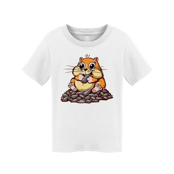 Hamster Sitting On A Seed Pile T-Shirt Toddler -Image by Shutterstock, 3 Toddler
