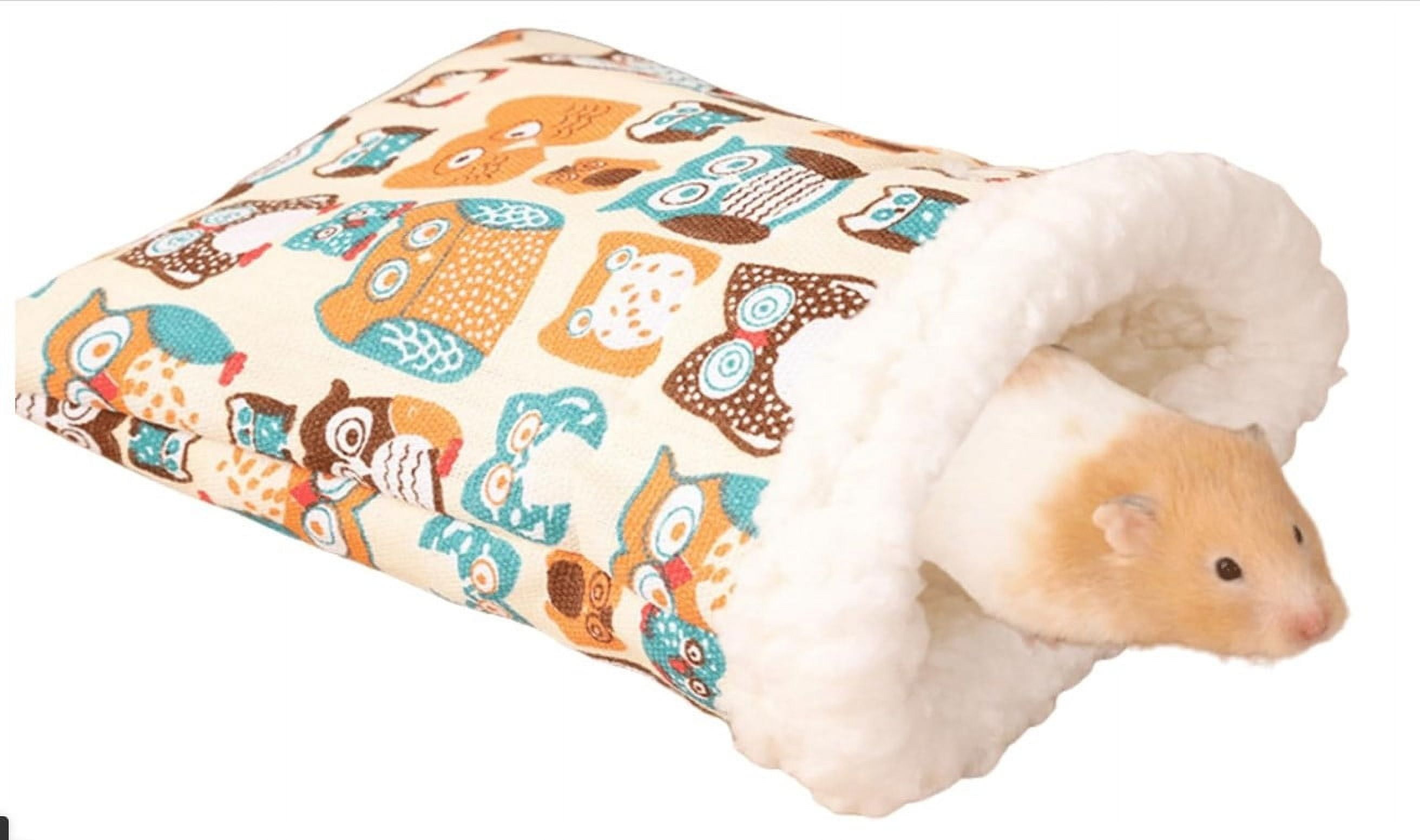 Hamster Sleeping Bag Pig Hideout Squirrels Sleep Cage Gerbil Bed
