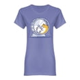 thumbnail image 1 of Hamster Sleeping On A Wheel Shaped T-Shirt Women -Image by Shutterstock, Female XX-Large, 1 of 2