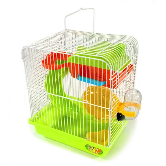 Hamster Small Rodent Cage Habitat Playhouse Gerbil Mouse Mice + Accessories New