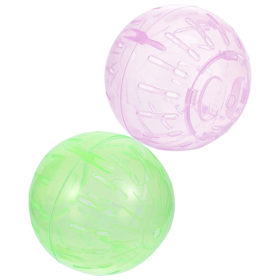 Hamster Stuff Running Ball for Hamsters Fitness Plastic 2 Pcs