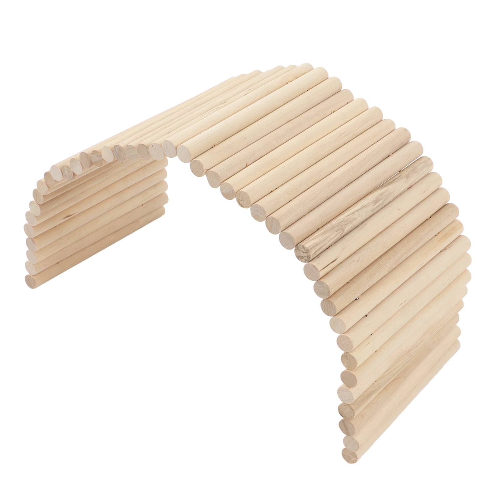 Hamster Suspension Bridge Hideout Wood House Ladder Rodents Natural