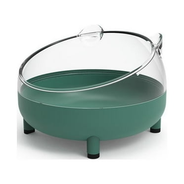 Hamster Transparent Bathing Tub Detachable Anti-splash Large Space Bathroom Sand Nest Pet Supplies