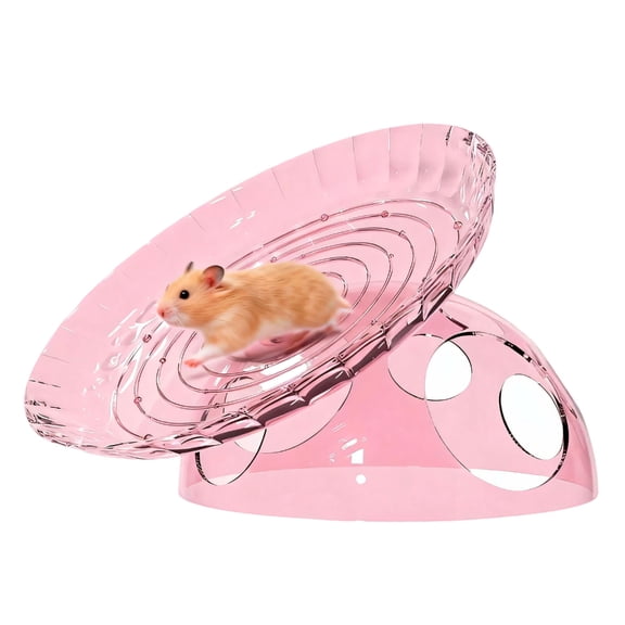 Hamster Transparents Running Wheel Toy For Hamster Quiet Running Exercise Toy