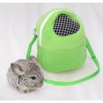 thumbnail image 1 of Hamster Travel Bag Portable Breathable Pet Backpack Adjustable Shoulder Strap Small Animal For Hedgehog Pig, 1 of 5