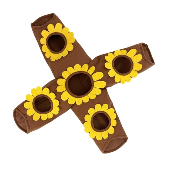 Hamster Tunnel Toy Maze Tube Polyester Hideout for Guinea Pigs Chinchillas Indoor Adventure