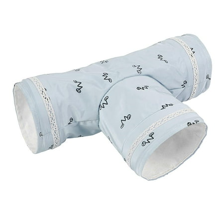 Hamster Tunnel Tubes Cage Toys Pipeline For Rabbit Animal Hamster Guinea 29x10x10CM