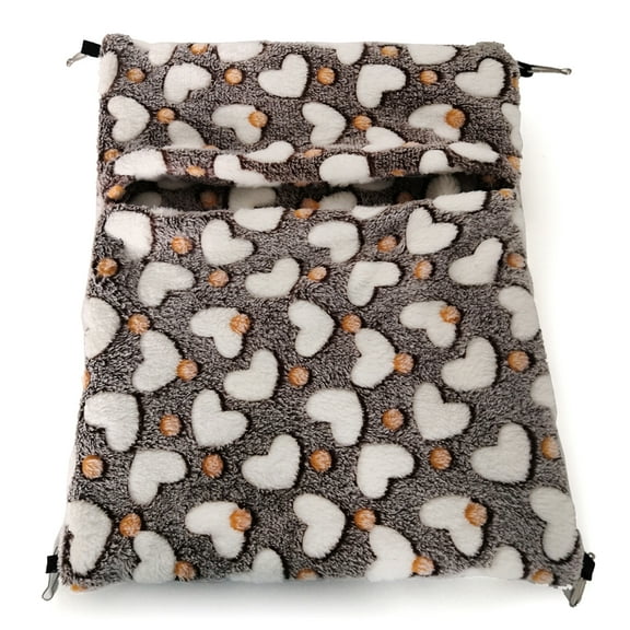 Hamster Warm Envelope Hanging Hammock Soft Plush Sleeping Bed Pet Nest Supplies