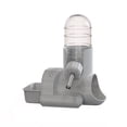 thumbnail image 1 of Hamster Water Bottle 4 Oz / 120ml, Hamster Water Bowl, Leak Proof No-drip Small Animal Water Dispenser with Roller Ball for Dwarf Hamster Gerbil Mouse, Pet Cage Accessories Gray, 1 of 5